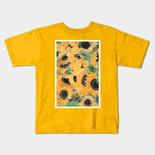 Sunflowers Kids T-Shirt